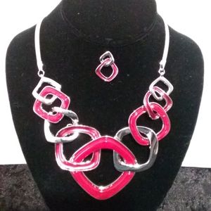 Red Statement Necklace
